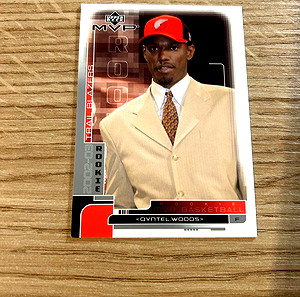 Κάρτα Qyntel Woods MVP Rookie Upper Deck Ολυμπιακος