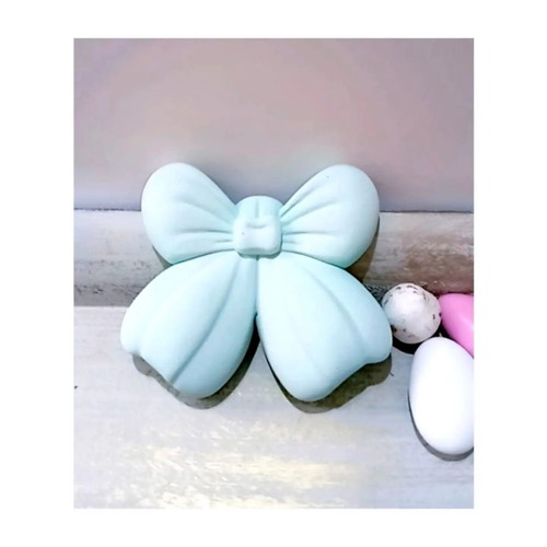 Handmade wedding favors with ceramic bow magnet made to order