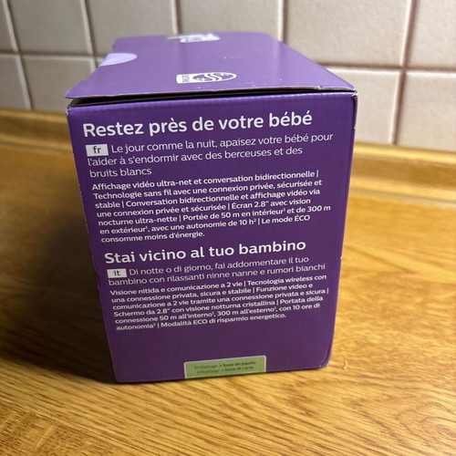 Philips Avent SCD882/26 Baby Monitor new in box