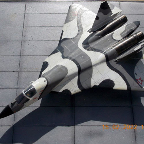 Plastic model SU-57 Felon 1/72 new with collectible paint