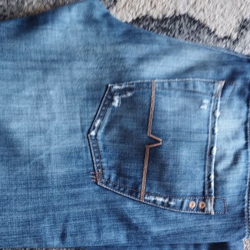 Staff Jeans W31L28 model Fact straight fit like new, dark blue