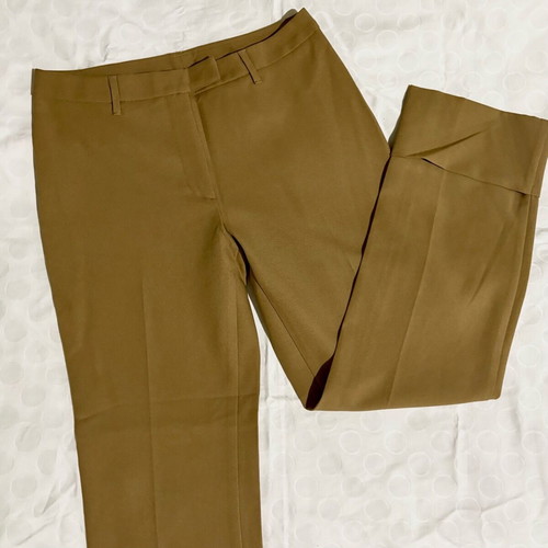 Vintage high-waisted pants camel color size M like new