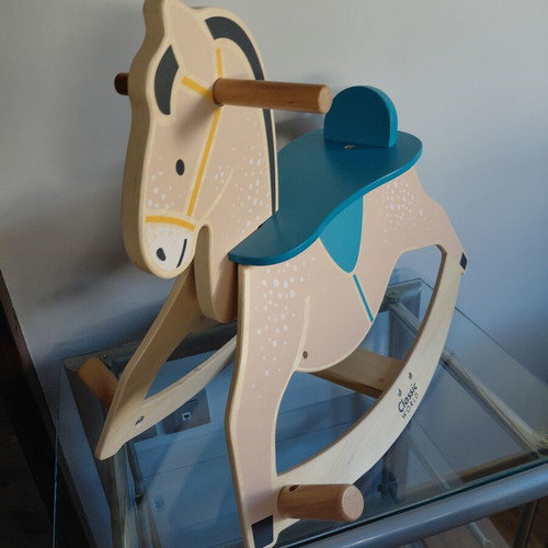 Wooden rocking horse like new, from 1 year old