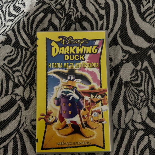 Darkwing Duck The Duck With Two Faces VHS like new, dubbed