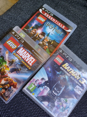 Lego set PS3 games used, action adventure