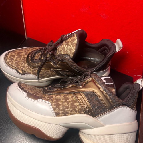 Michael Kors Cosmo sneakers like new, size 39, brown