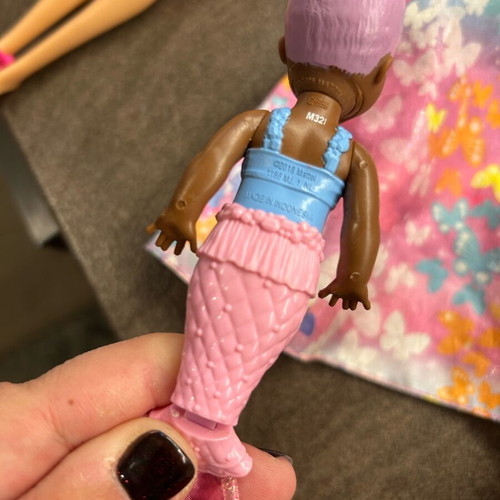 Barbie dolls set with mermaid and accessories