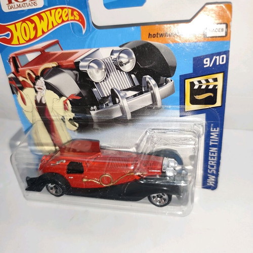 Hot Wheels Cruella de Vil car new 1:64 scale