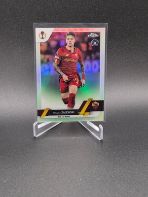 2022 Chrome UEFA Club Competitions Refractor Nicola Zalewski #59 Rookie RC used