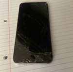 iPhone 6s 32GB used with broken screen and new battery