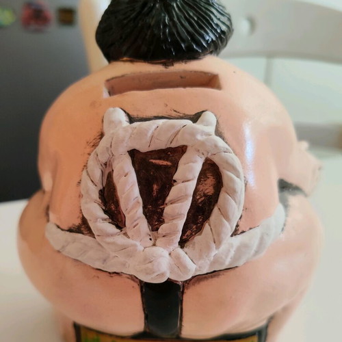 Sumo wrestler figure new, ceramic or porcelain decorative