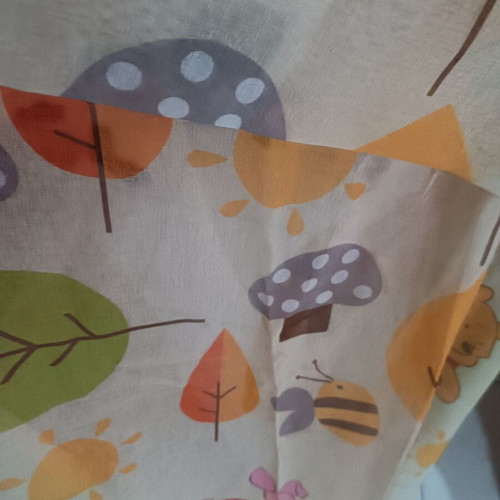 Winnie curtain for children's room like new