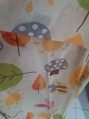 Winnie curtain for children's room like new