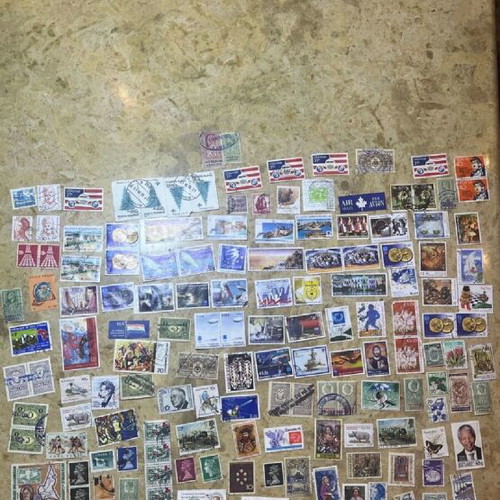 Stamps new, collection from 1970 and foreign