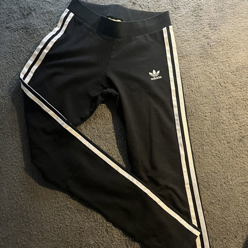 Adidas original leggings, black and white, size XS