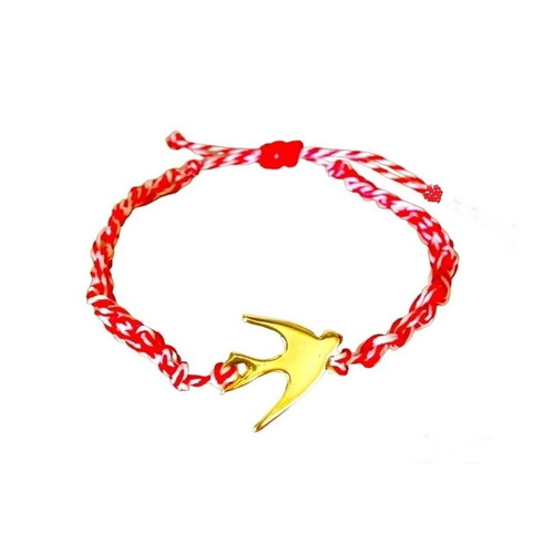 Handmade Martaki with stainless gold swallow adjustable new