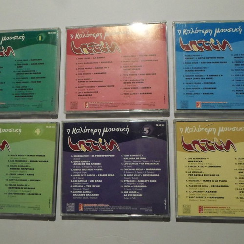The Best Latin Music 6 CD Set used