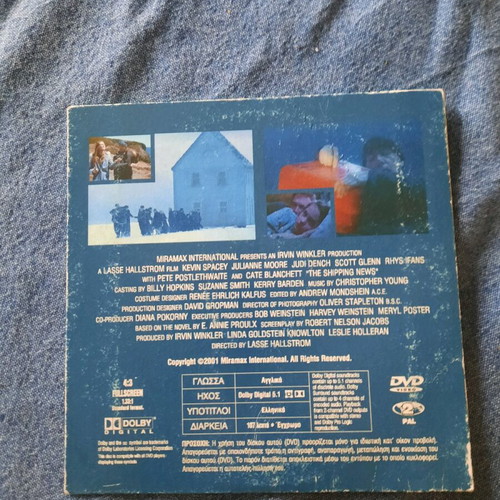 Shipping News DVD like new with subtitles