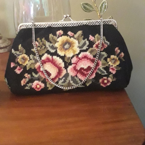 Embroidered bag 1950 Croatia