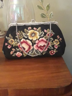 Embroidered bag 1950 Croatia