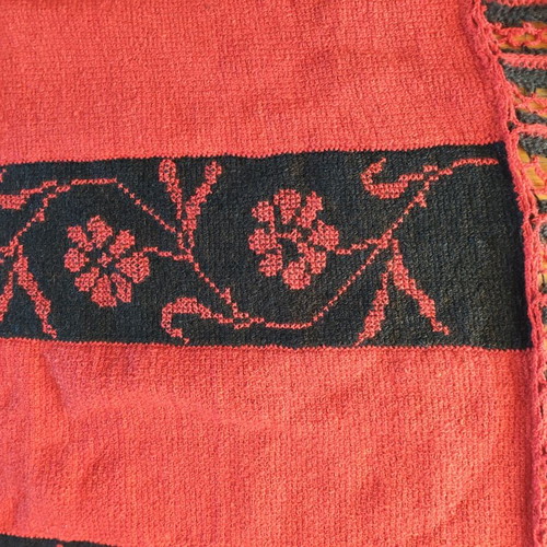 Handmade wool blanket like new 180x240 cm