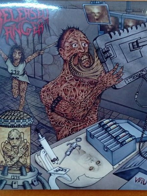 Released Anger Virus 7’ vinyl like new, Greek thrash metal