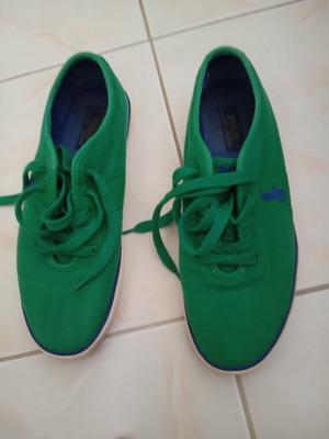 Sneakers Polo Ralph Lauren νούμερο 43 γλυκό πράσινο σαν καινούργιο
