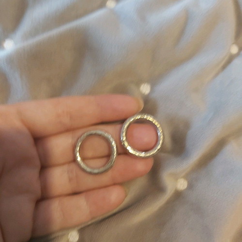 Silver 925 rings like new