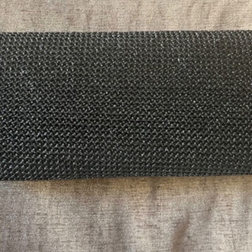 Crossbody envelope bag like new, black straw