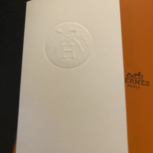 Hermès soft leather wallet agenda, brown