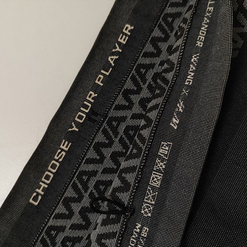 Alexander Wang for H&M skirt used, elastic, high-waisted, short, size S, black-gray