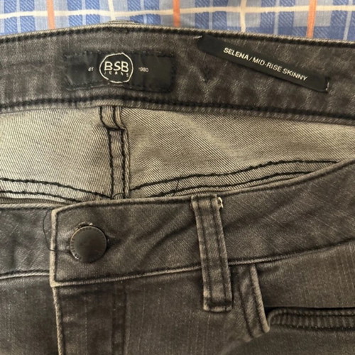 BSB mid-rise skinny jeans W33 black like new