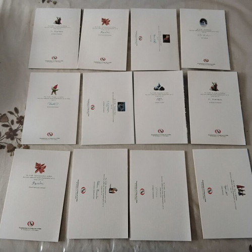Christmas cards new, pack of 50 pieces