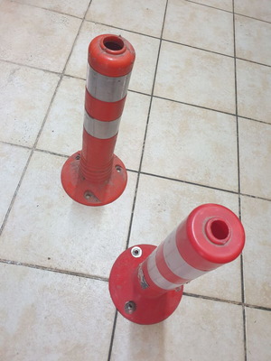 Ramp bollards used