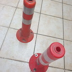Ramp bollards used