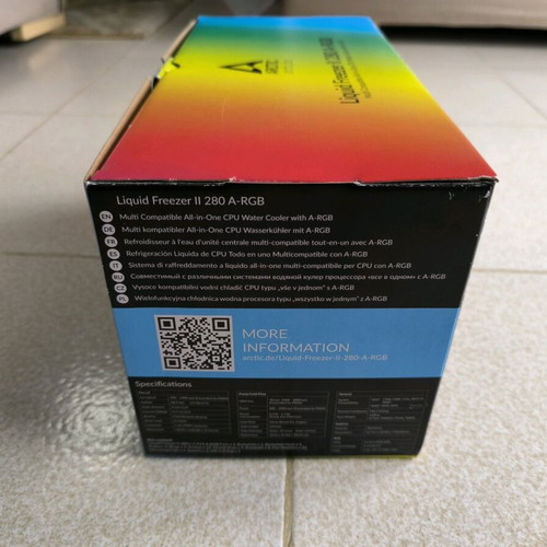 Arctic Liquid Freezer II 280 A-RGB new computer water cooler