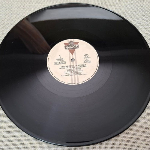 Shakespear's Sister Break My Heart 12' used, electronic