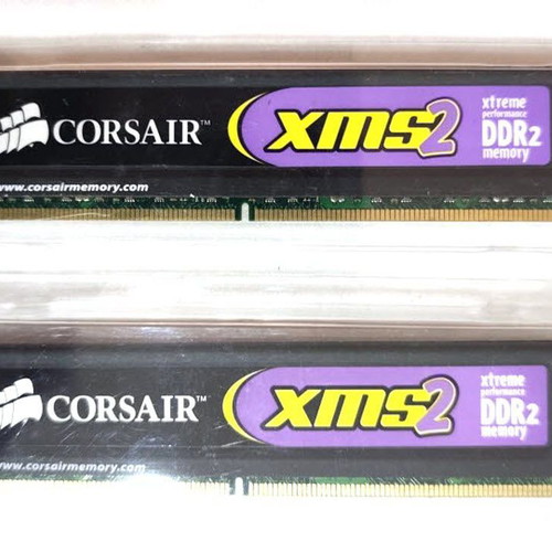 Corsair XMS2 DDR2 2048MB 800MHz memory set like new
