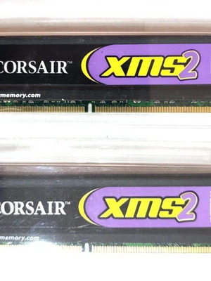 Corsair XMS2 DDR2 2048MB 800MHz memory set like new