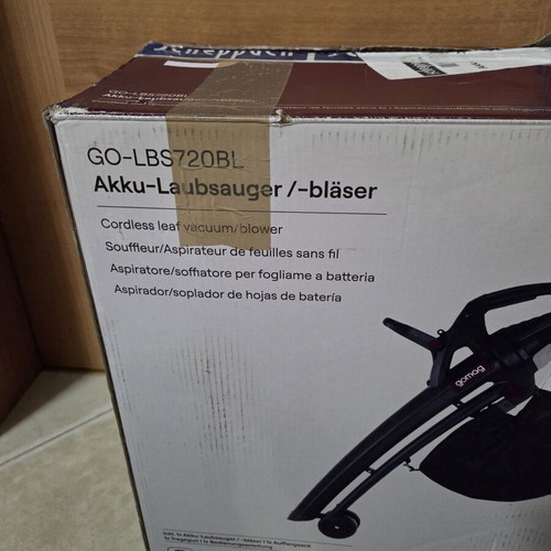 GOMAG Cordless Garden Vacuum Blower Model GO-LBS720BL New