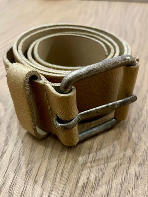 Zara belt beige like new, size 100