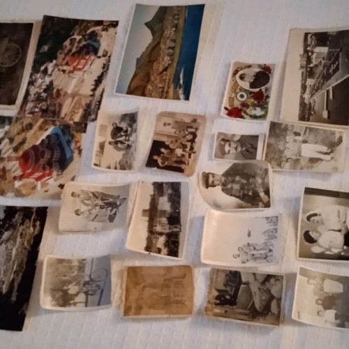 Photographs used, pack of 22, 1947-1962, postcard