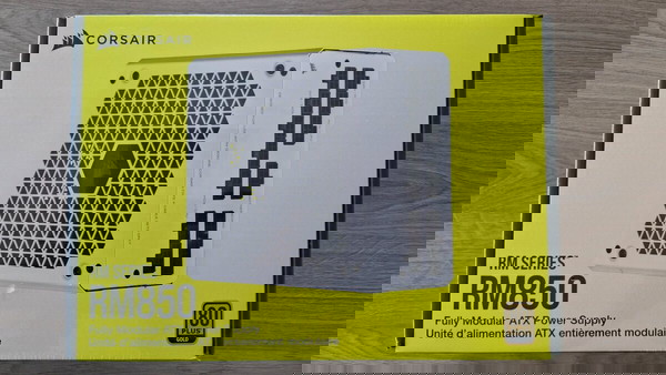 Τροφοδοτικό Η/Υ Corsair RM850 - Σφραγισμένο στο κουτί του!