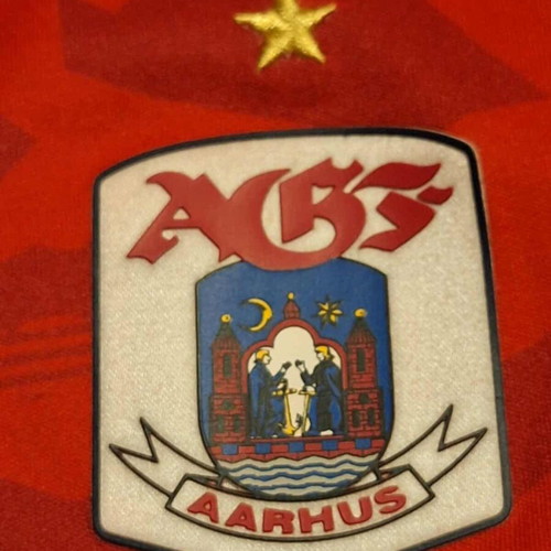 AGF Aarhus Mustapha Bundu #19 Football Jersey used, 2021/2022 season