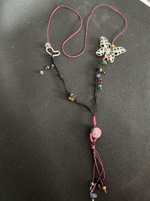 Handmade necklace like new, multicolor