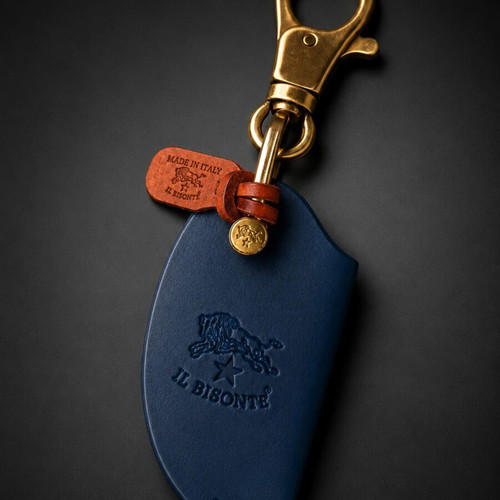 Il Bisonte leather keychains new, made in Italy