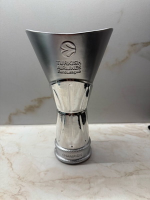 Κύπελλο Turkish Airlines Euroleague πιστό αντίγραφο σαν καινούργιο, 26 εκ