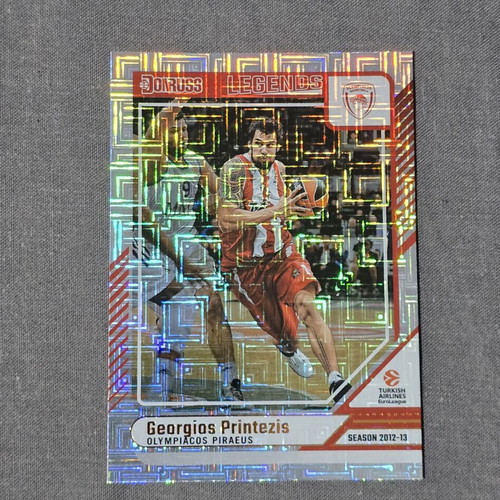 Georgios Printezis Legends Donruss Euroleague 2024-2025 card like new
