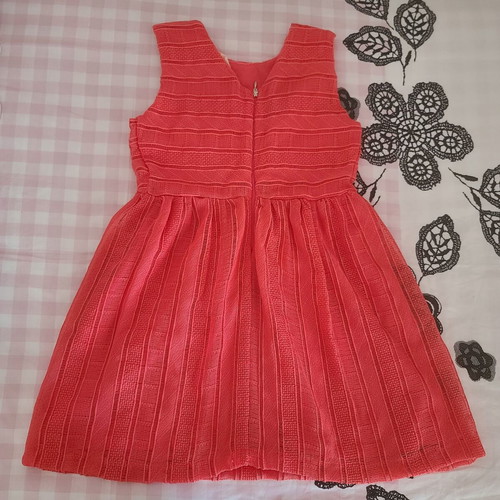 Zara summer dress like new, red orange, size 164 cm