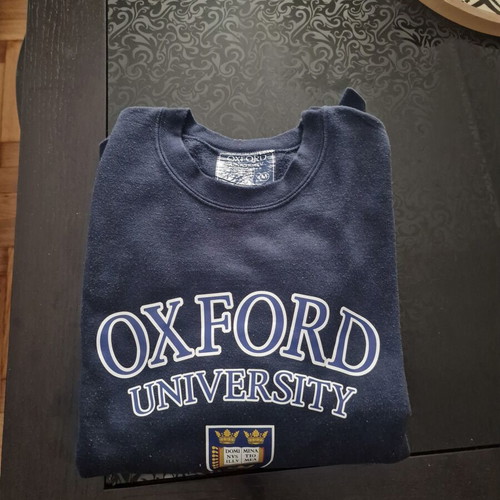 Oxford University sweatshirt like new, size M, blue